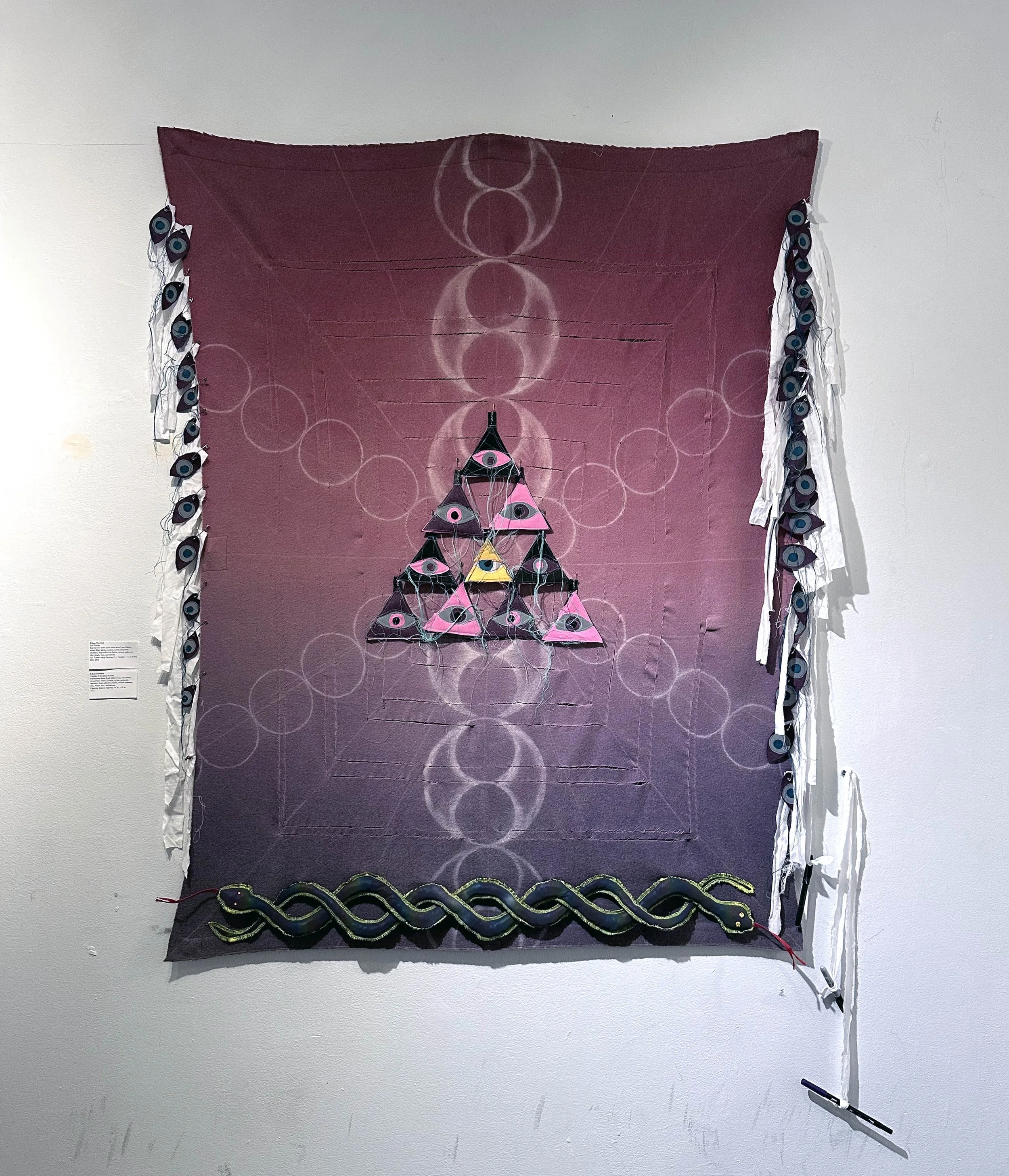 Eye Totems, 2025 — Ethan Shoshan